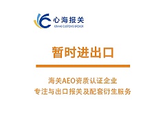 暂时进出口